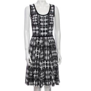 Carmen Marc Valvo Heavy Duty Knit Dress Size S